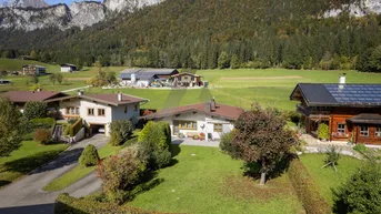 Expose Grundstück mit Bungalow in idyllischer Naturlage mit Bergblick