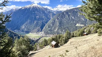 Expose Knapp 6000 m² Bergwiese/Freiland mit Feldstadl zu verkaufen