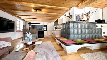 Expose Reinkommen &amp; Wohlfühlen - Prachtvolle Wohnung im Tiroler Stil mit Ski in / Ski out