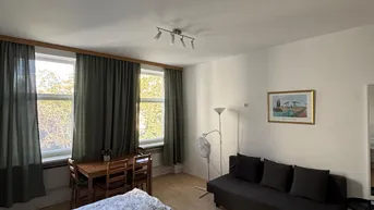 Expose Provisionsfreie, sonnige 2-Zimmer-Altbauwohnung Nähe Erholungsgebiet Böhmischer Prater, Verkehrsknoten Verteilerkreis und U-Bahn U1 – vollmöbliert &amp; sofort bezugsbereit