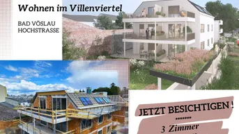 Expose PROVISIONSFREI | Wohnen im Villenviertel | 3 Zimmer Wohnung mit Balkon (1.OG) | Hochstraße | Fertigstellung Q1/2025 (Gebäude C - Top 10)