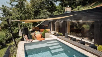 Expose HILLSIDE 57 | Einzigartige Architekten-Villa | moderner Luxus mit nachhaltigem Design | Ruheoase | Hof am Leithaberge