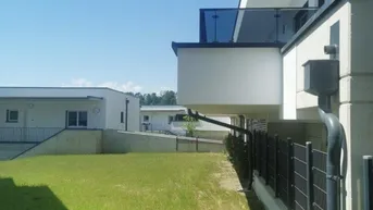 Expose Erstbezug Nähe LKH: Schöne 3-Zimmer-Terrassenwohnung mit eigenem Garten nahe der Mariatroster Basilika und Leechwald!