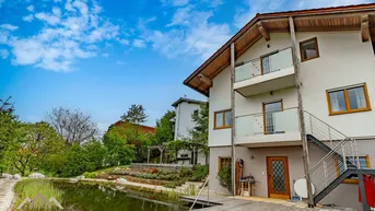 Expose Einfamilienhaus mit privatem Schwimmteich und Bergblick in der Schöckl-Oase, nahe Sankt Radegund