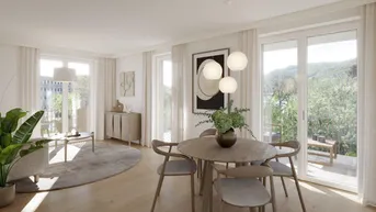 Expose 100% Flexibel dank MIETKAUF: Traumwohnung im Projekt SÜDBLICK Eggenberg