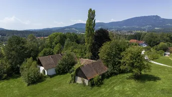 Expose Idyllischer Scheibengrund mit Altbestand und herrlichem Fern- und Grünblick!