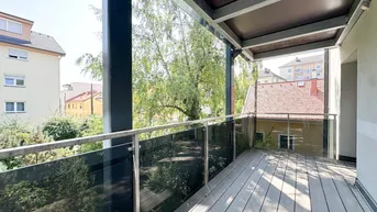 Expose +++Balkon mit Gartenblick+++ 2,5-Zimmer-Wohnung in super Lage nahe der Mur
