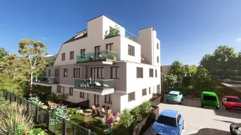Expose Sonnige Gartenwohnung im Eigentum - ziegelmassiv - schlüsselfertig - barrierefrei - provisionsfrei - direkt vom Baumeister