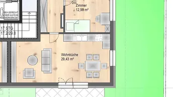 Expose Ihr grüner Traum – 3-Zimmer-Gartenwohnung mit 121 m² Eigengarten &amp; sonniger Terrasse – SOFORTBEZUG – Provisionsfrei – Direkt vom Bauträger