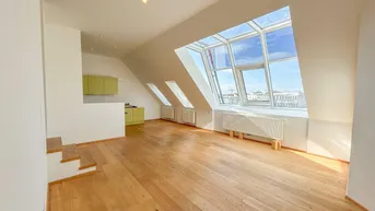 Expose Dachgeschoss-Traum mit großer Terrasse über den Dächern von Wien