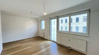 Expose Helle und praktische 2-Zimmer-NEUBAUWohnung! Wohnküche und französische Fenster!