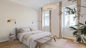 Expose SERENITY - LIVING IN HIETZING! Erstbezug! Altbautraum! Wunderschöne 1-Zimmer-Wohnung mit Stil! Hochwertige Ausstattung!