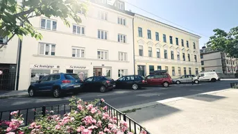 Expose Wohnung mit hofseitigem Balkon mit Grünblick und 103m² GARTEN! 3-Zimmer &amp; WG-geeignet!