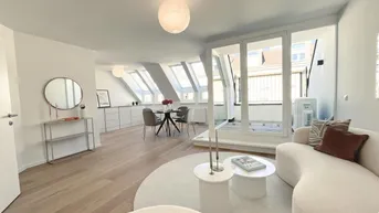 Expose ERSTBEZUG nach Sanierung! Wunderschöne 3-Zimmer-Maisonette-Wohnung mit West-Terrasse in 1180 Wien