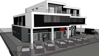 Expose ***GRUNDSTÜCK + PROJEKT für ein topmodernes Betriebsgebäude - Halle+Büros***GÜNSELSDORF-LEOBERSDORF***