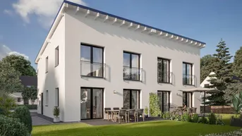 Expose Partner für ca. 110 m2 Doppelhaushälfte in Massivbauweise inkl. Grundstück gesucht