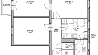 Expose Wohnen mit Weitblick – Stilvolle 3-Zimmer-Wohnung am Auberg in Linz-Urfahr