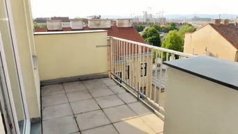 Expose Provisionsfrei: Unbefristete 85m² DG-Wohnung + 8m² Terrasse - 1100 Wien