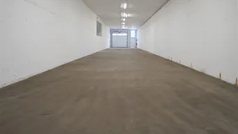 Expose Ebenerdige 218m² Lagerfläche mit Rolltor Nähe Rautenweg - 1220 Wien