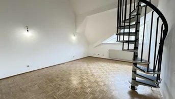Expose Provisionsfrei: Unbefristete 78m² DG-Wohnung mit Einbauküche Nähe U3 - 1150 Wien