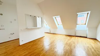 Expose Provisionsfrei: Schöne 57m² DG-Wohnung mit Einbauküche und Lift - 1050 Wien