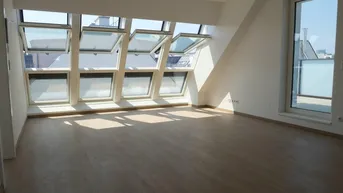 Expose Provisionsfrei: Klimatisierter 69m² DG-Erstbezug + 19m² Terrasse im topsanierten Altbau - 1100 Wien