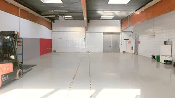 Expose PROVISIONSFREI - Halle ca 215 m2 mit Tor u Gehtüre u Epoxidharzboden