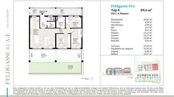 Expose +++ PROVISIONSFREI+++ Lichtfuchflutete Neubauwohnung mit großem Freibereich im Gleisdorfer Zentrum!
