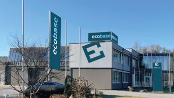 Expose +++ ecobase +++ Hochwertige Produktionshalle bzw Lagerhalle zu vermieten!