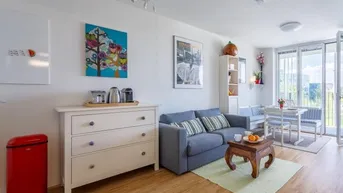 Expose Short term rental, all bills included! New 2 rooms, 2 balconies, rooftop terrace. Fully equipped, great view, central location