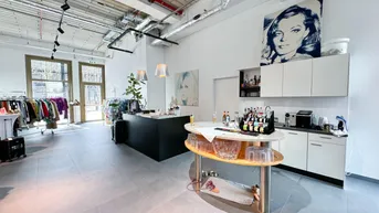 Expose Quartier The Marks - 279m2 großes Geschäftslokal, vielseitig nutzbar!