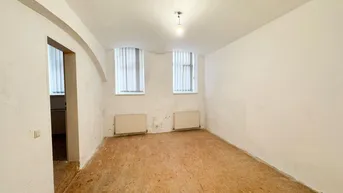 Expose Souterrainlokal mit 56,63 m2 Nutzfläche zu vermieten im Fasanviertel! Lager oder Werkstatt!