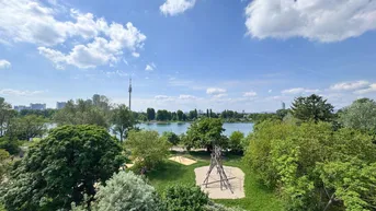 Expose 3-Zimmer-Wohnung mit Balkon &amp; Blick auf die Alte Donau – Top-Zustand, klimatisiert, zentral begehbar!