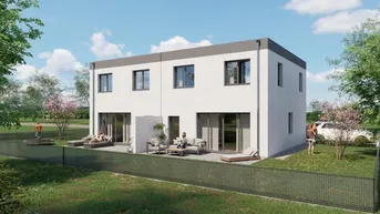 Expose Absolute Ruhelage, Doppelhaushälfte mit Garten in Pottendorf!