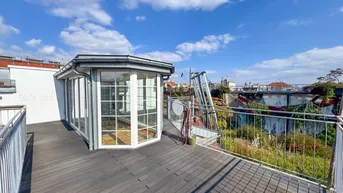 Expose 140 m2 große Drei-Zimmer Wohnung mit 40 m2 großer Dachterrasse! Neustiftgasse/ Sankt-Ulrich-Platz!