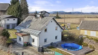 Expose Gemütliches, teilsaniertes Einfamilienhaus in ruhiger Lage in Grafenstein