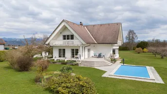 Expose Wunderschönes Einfamilienhaus mit Pool und Panoramablick in absoluter Ruhelage Nähe Klopeiner See
