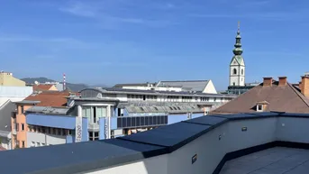 Expose Erstbezug: Exklusives, modernes Penthouse mit ca. 90 m² Terrasse in der Klagenfurter Innenstadt