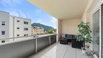 Expose Moderne, barrierefreie 2-Zimmer-Mietwohnung mit großzügiger Loggia