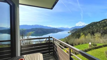 Expose Seeblick ohne Grenzen, moderne Ferienwohnung in einzigartiger Aussichtslage am Millstätter See
