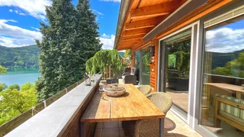 Expose Traumhaftes Chalet mit Seeblick am Millstätter See - Gemütlichkeit und purer Charme!