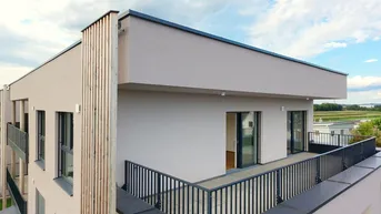 Expose TOP Penthouse mit großzügiger Dachterrasse, Tiefgarage, Erdwärme, Deckenkühlung, Neubau, nachhaltig, exklusiv