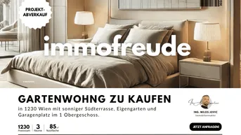 Expose Rollstuhlgerechte-3 Zi-Neubau- Gartenwohnung im 1OG mit Süd-Terrasse und Garagenstellplatz zu kaufen!