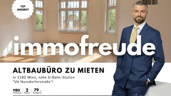 Expose Helles 2-Zimmer Büro mit Lift im Altbau Wien
