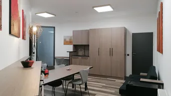 Expose Komplett möbliertes Büro in Dornbirn, Nähe Zentrum, inkl. WLAN, WC, Dusche, Sofa, Teeküche, zu vermieten.