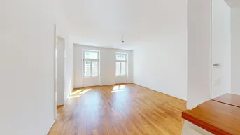 Expose Balkonwohnung in kernsaniertem Altbau | Fussbodenheizung | Süden | 360°-Tour