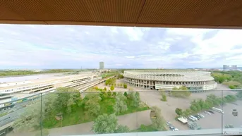 Expose Hochhaus Grünblick: Erstbezug 15.OG | U2 | XL-Balkon