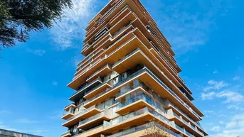 Expose PROVISIONSFREI! ERSTBEZUG! GRÜNBLICK TOWER! HELLE ZWEI ZIMMER WOHNUNG! 8m² BALKON! 4. STOCK! EINBAUKÜCHE.