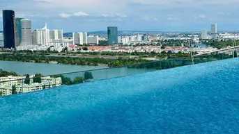 Expose PROVISIONSFREI! ERSTBEZUG! GRÜNBLICK TOWER! HELLE ZWEI ZIMMER WOHNUNG! 12m² BALKON! 2. STOCK! EINBAUKÜCHE.