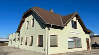 Expose BÜRO - HAUS mit Lager oder Produktionshalle und Freifläche im Industriegebiet